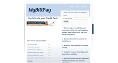 Desktop Screenshot of mybillpay.com